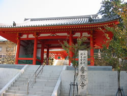 西国六番札所・壺阪寺の仁王門
