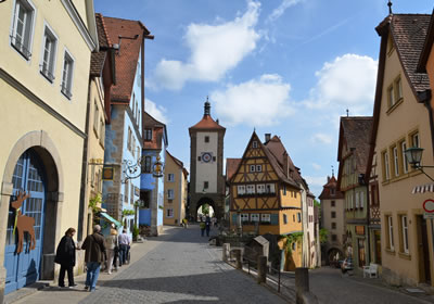 中世の街並みが残る「ローテンブルク」