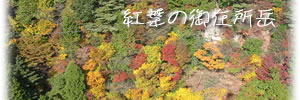 紅葉の御在所岳