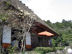 大野寺近くの茶店