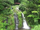 銀山温泉「白銀の滝」