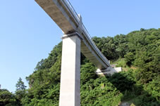 2010年8月12日、新しい橋りょうで運行開始