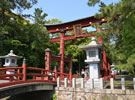 日本三大鳥居の「氣比神宮」